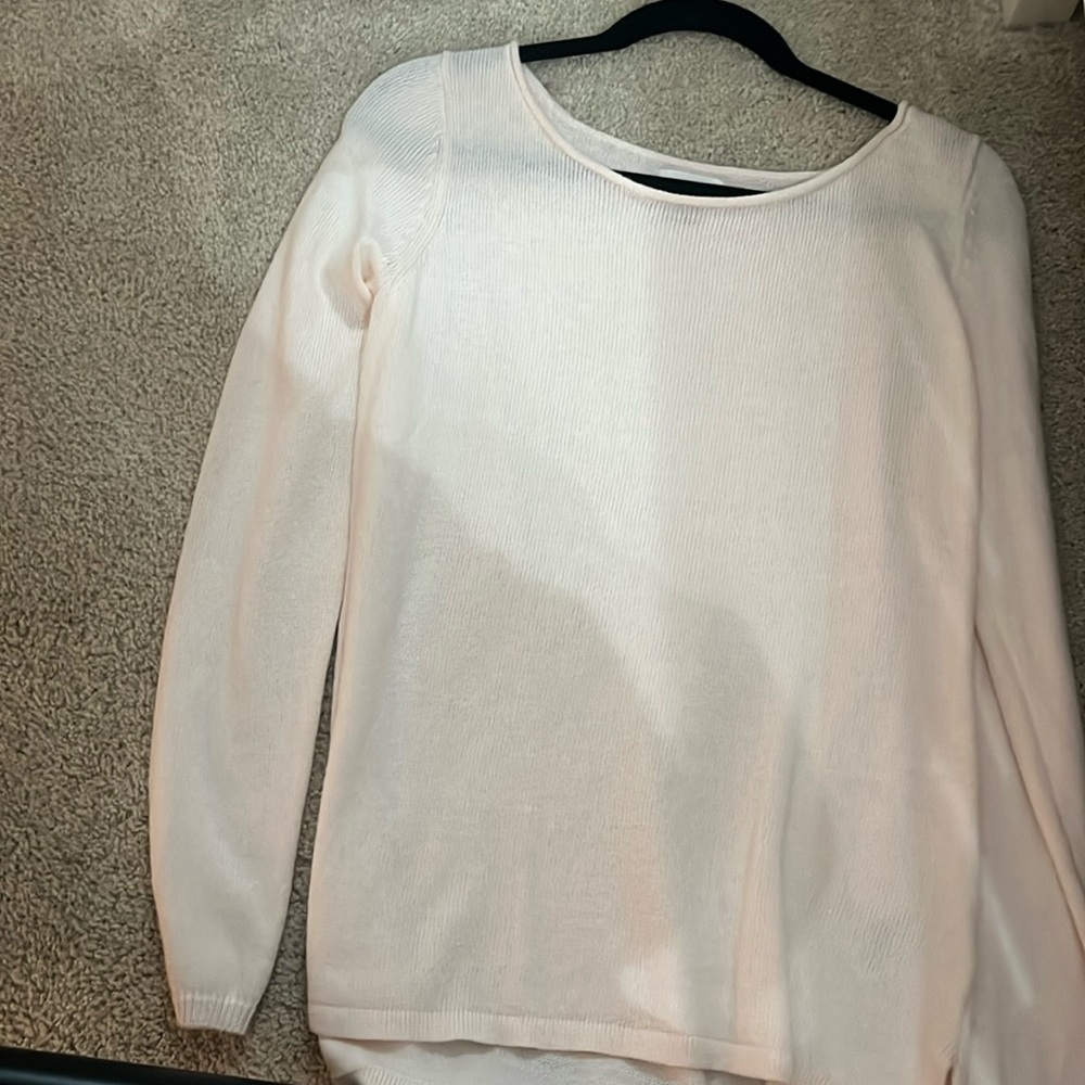 Pink sweater